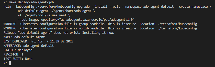 KEDA job for the Azure DevOps